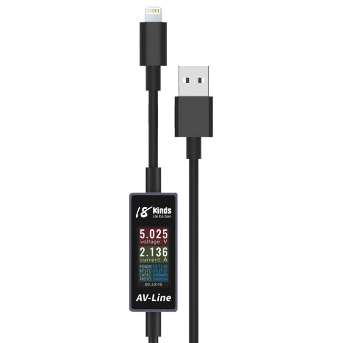 AV-Line ampèremeter (Lightning naar USB) | Partly