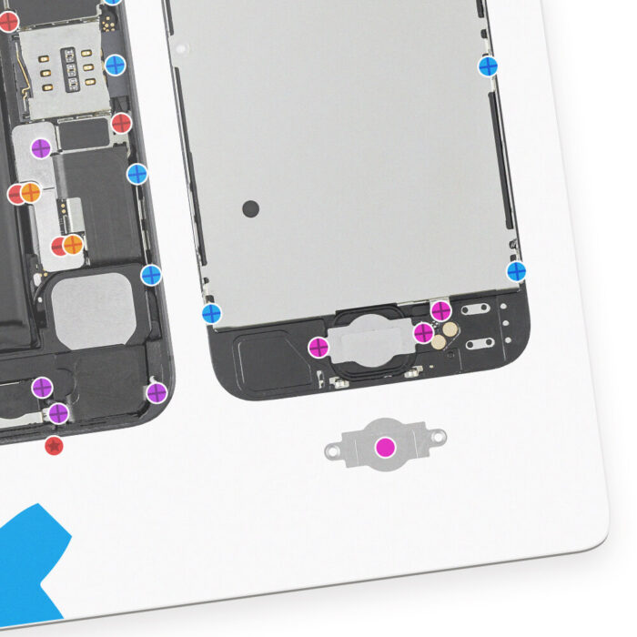 iPhone 5 magnetische schroefmat | Partly