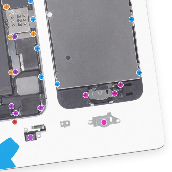 iPhone 5s magnetische schroefmat | Partly