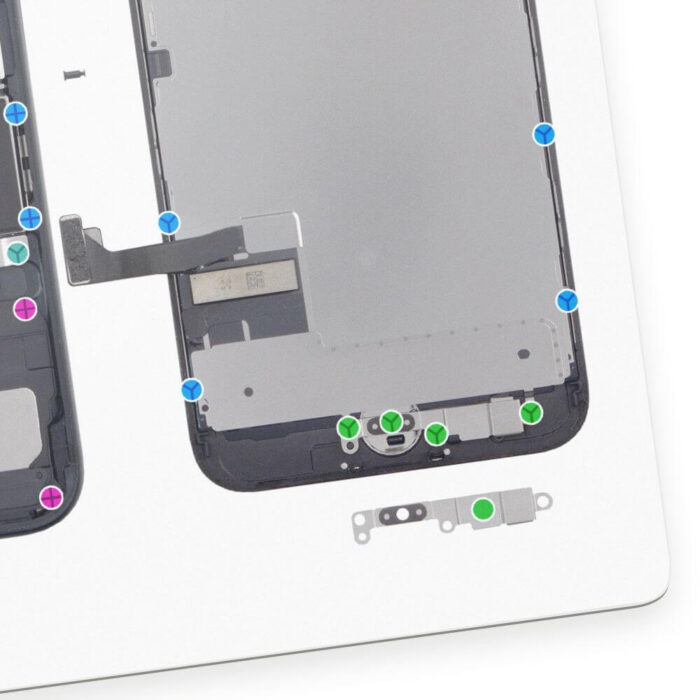 iPhone 7 magnetische schroefmat | Partly