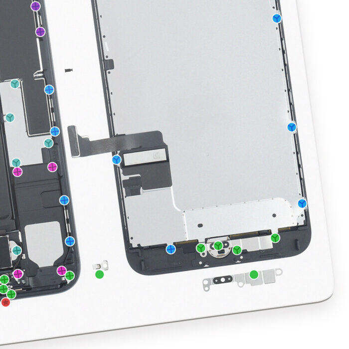 iPhone 7 Plus magnetische schroefmat | Partly