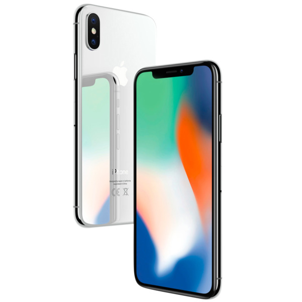 iPhone X 64GB zilver | Partly
