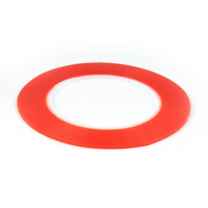Montage tape 33 meter x 2 mm rood | Partly