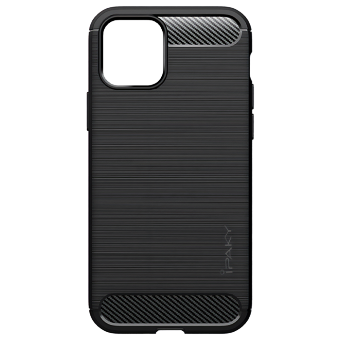 Brushed carbon fiber hoesje iPhone 12 Pro Max | Partly