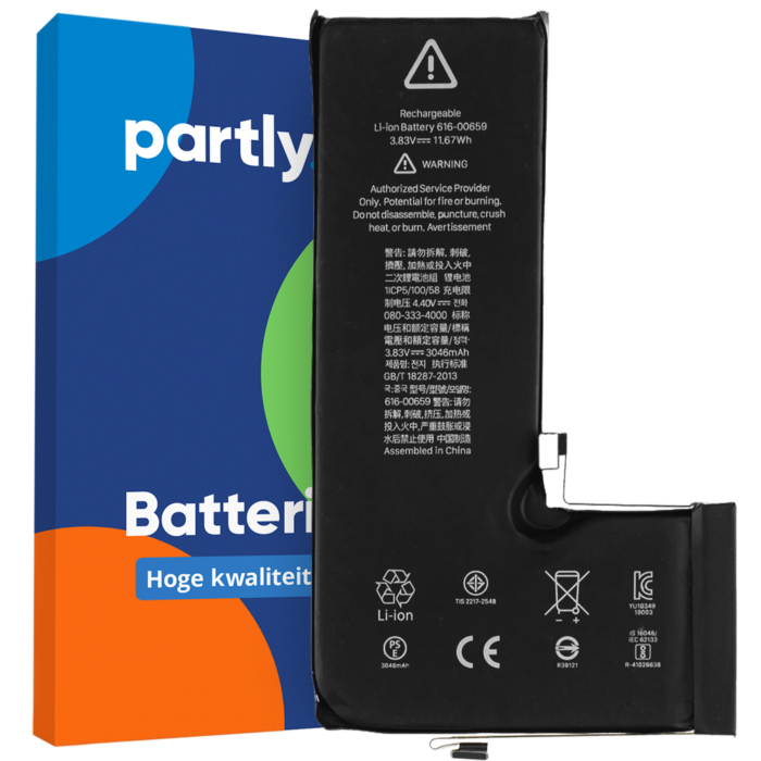 iPhone 11 Pro batterij | Partly