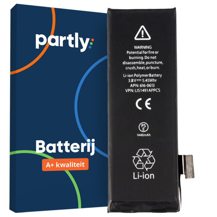 iPhone 5 batterij (A+ kwaliteit) | Partly