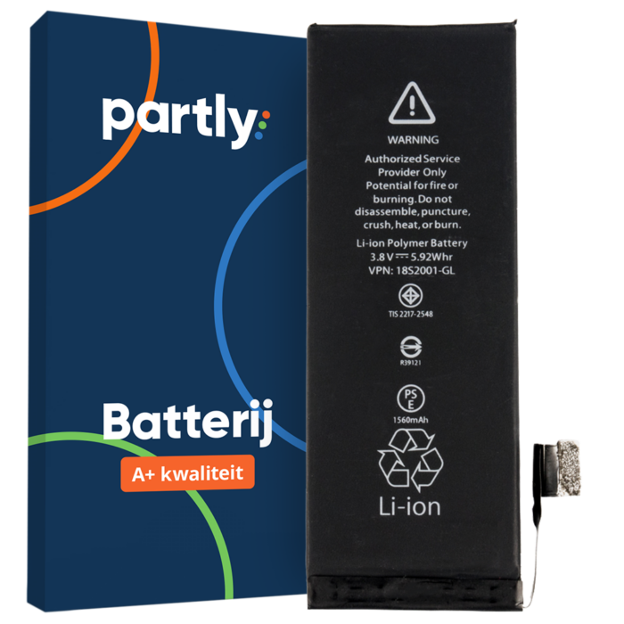 iPhone 5s batterij (A+ kwaliteit) | Partly