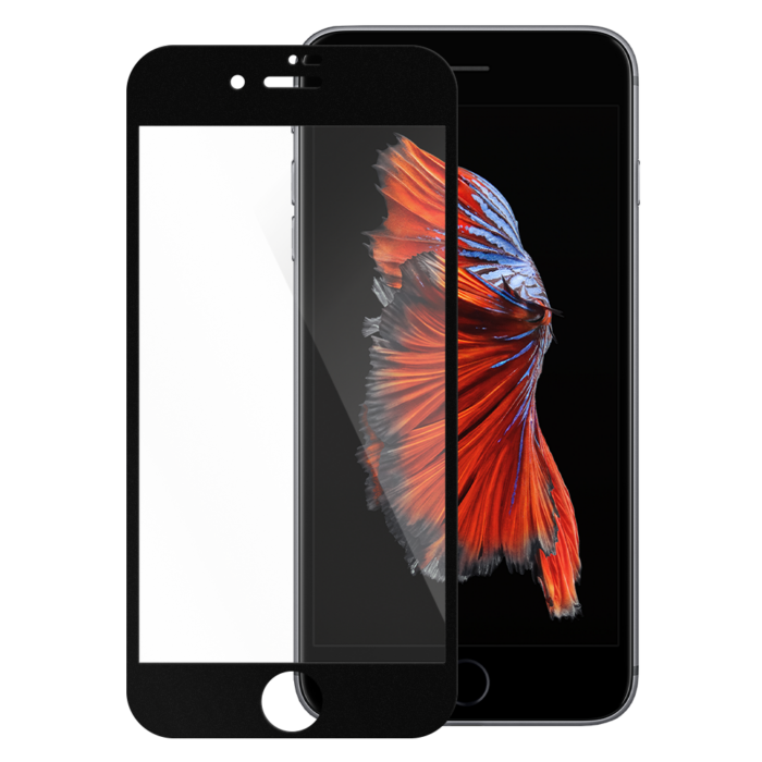 iPhone 6s Plus invisible tempered glass | Partly