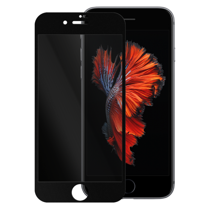 iPhone 6s privacy tempered glass | Partly