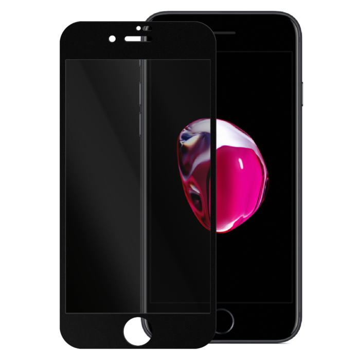 iPhone 7 privacy tempered glass | Partly