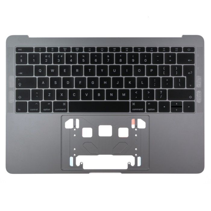 MacBook Pro A1708 13-inch behuizing QWERTY (UK versie) (Late 2016 - Mid 2017) | Partly