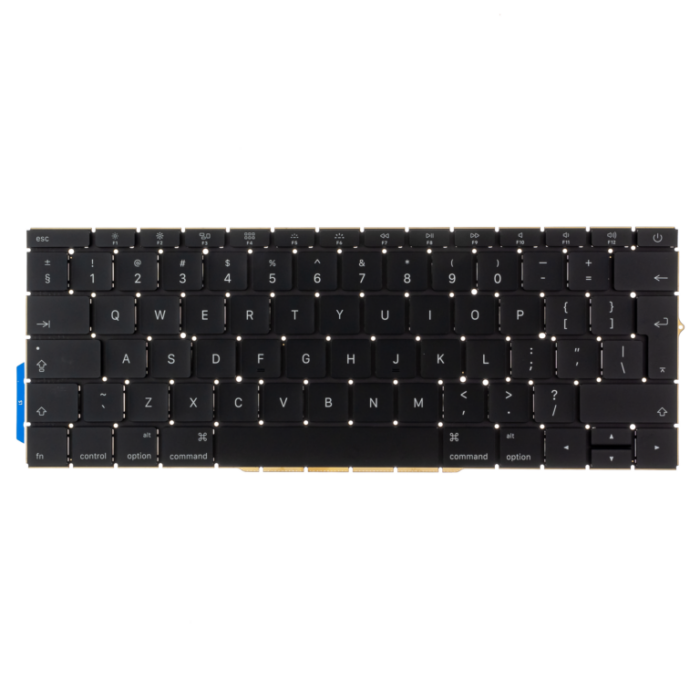 MacBook Pro A1708 13-inch toetsenbord QWERTY (UK versie) (Late 2016 - Mid 2017) | Partly