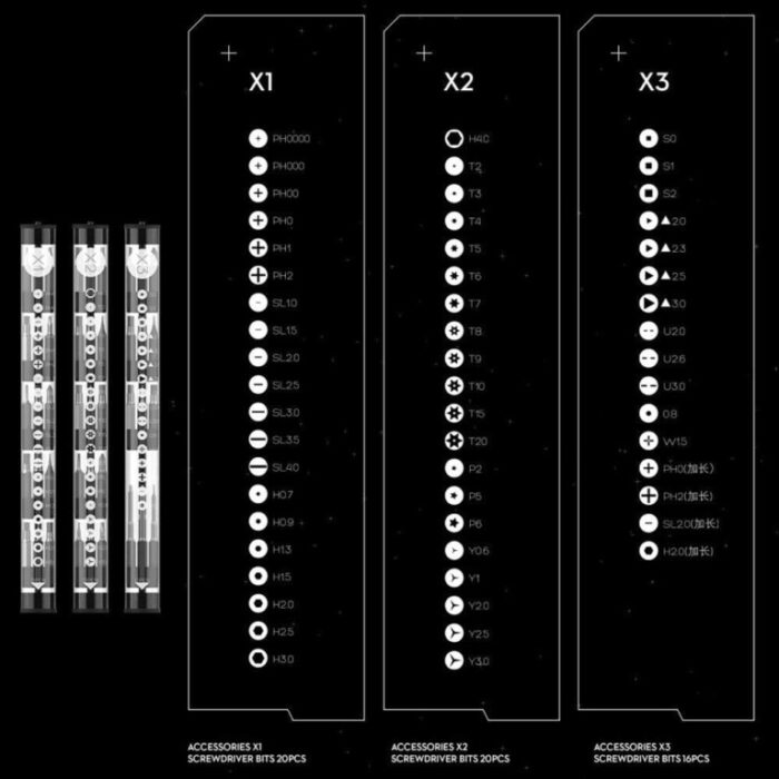 Elektrische schroevendraaier Xiaomi Wowstick 1F+ 69-in-1 | Partly