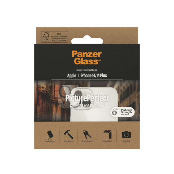 PanzerGlass case friendly iPhone 14 camera protector | Partly