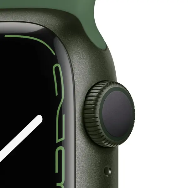 Apple Watch Series 7 45mm - Groen Aluminium Groen Sportband | Partly