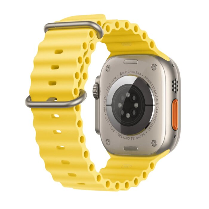 Apple Watch Ultra 49mm - Ocean Band Geel | Partly