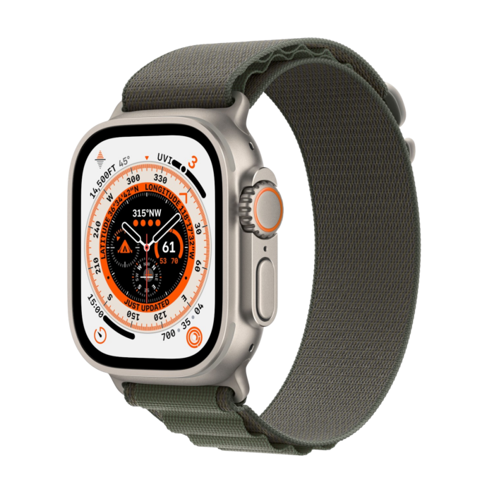 Apple Watch Ultra 49mm - Alpine Band Groen | Partly