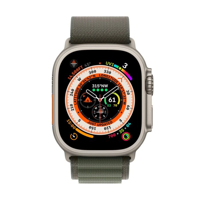 Apple Watch Ultra 49mm - Alpine Band Groen | Partly