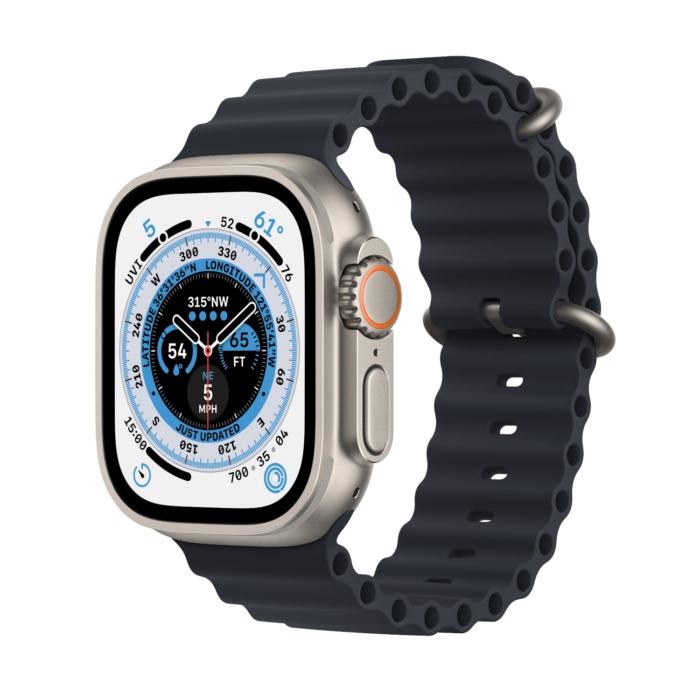 Apple Watch Ultra 49mm - Ocean Band Middernacht | Partly